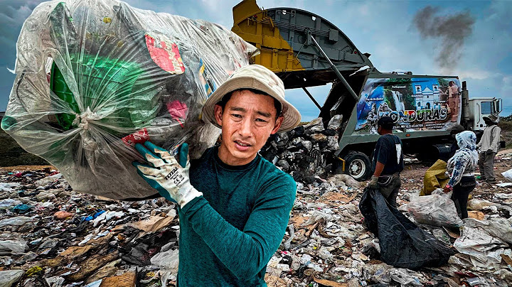 24 hours working at a trash dump in Honduras