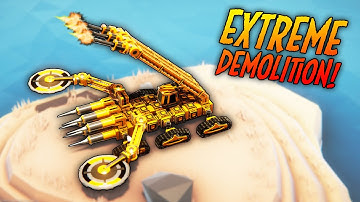 I Built the ULTIMATE DEMOLITION Machine in This AWESOME NEW Game! (Instruments of Destruction)