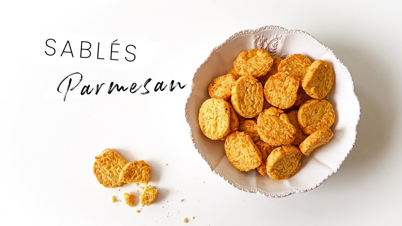 Sablés Parmesan & Piment d'Espelette