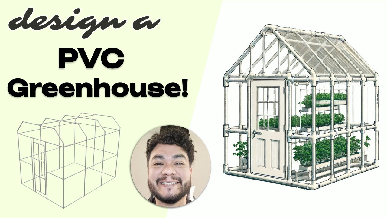 Design a PVC Greenhouse From Scratch! Crafty Amigo Tutorial
