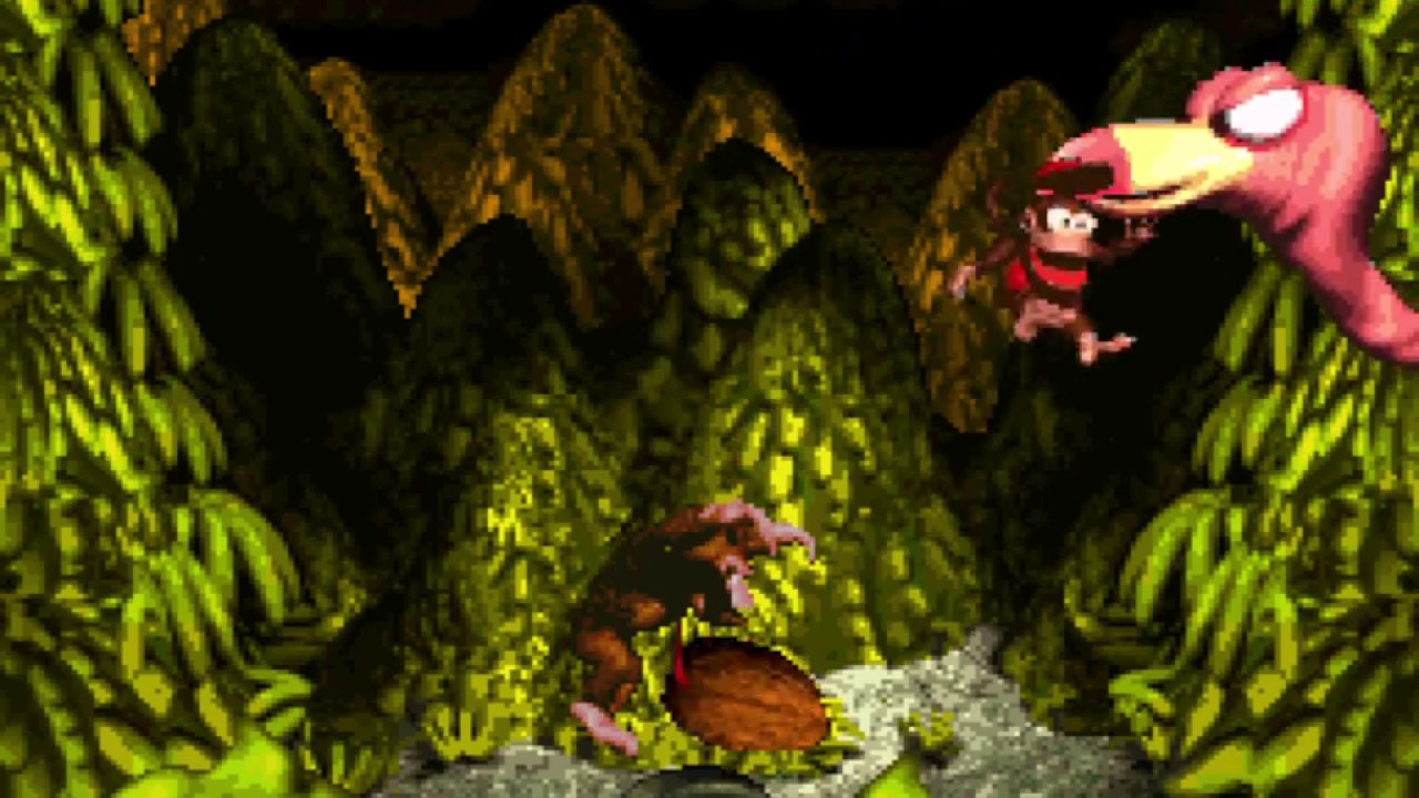 Donkey Kong Country 25 Millstone Mayhem + STAGE 2 BOSS Necky's Nuts
