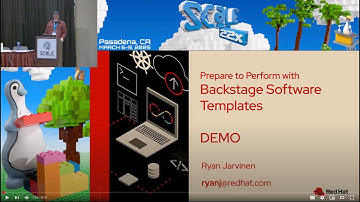 Prepare to Perform with Backstage Software Templates