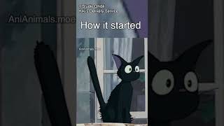 How it started vs How it's going - Jiji and Lily from Kiki's Delivery Service