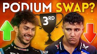 Could Isack Hadjar LOSE his podium?