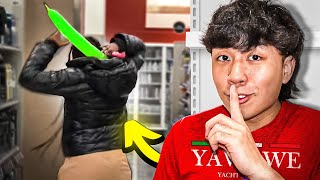 Screamer Balloon Prank In Supermarkets!!