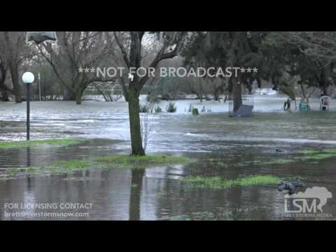 02-16-2017 Oroville California Damaging Flooding