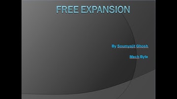 Free Expansion