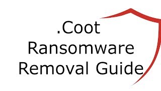 .Coot File Virus Ransomware Removal Guide