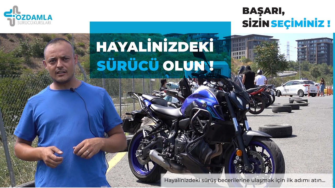 Kağıthane Motosiklet  Direksiyon Eğitim Alanı Tanıtımı | Özdamla Sürücü Kursu