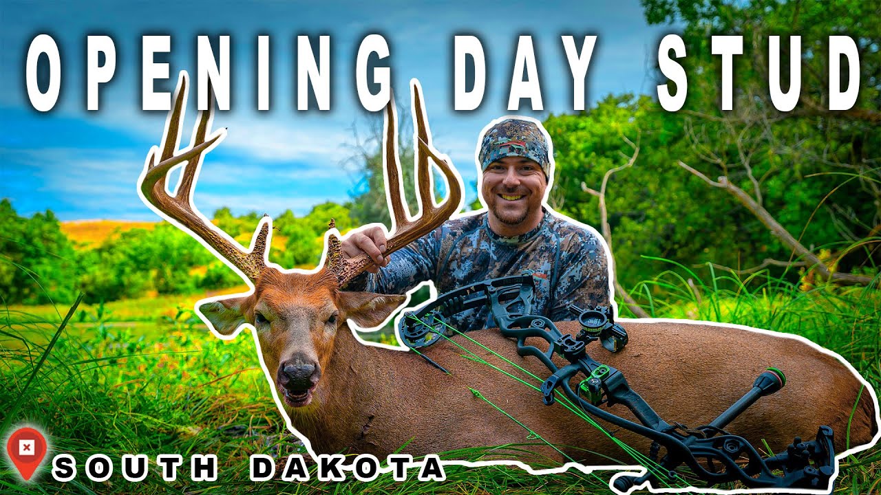 Opening Day Bow Buck South Dakota Deer Hunt YouTube