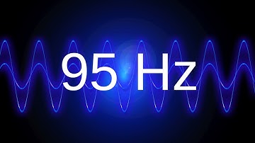 95 Hz clean pure sine wave BASS TEST TONE frequency