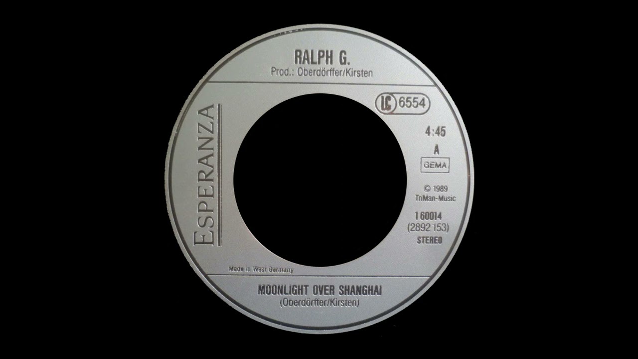 Ralph G. - Moonlight Over Shanghai [SYNTH-POP] [1989]