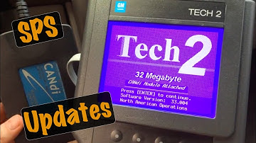 GM SPS Programming: Tech2 Tool Pass Thru Mode ECU TIS2Web TDS How to do a Calibration Update Reflash