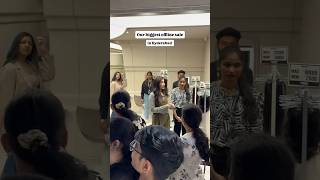 This is how our biggest offline sale went in Hyderabad #nishhair #hairextensions #hyderabad