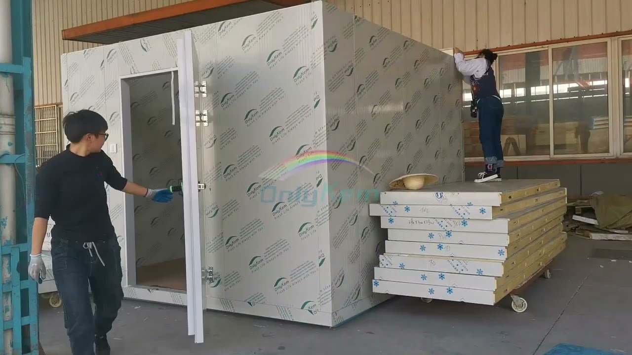 Build a cold room like building blocks