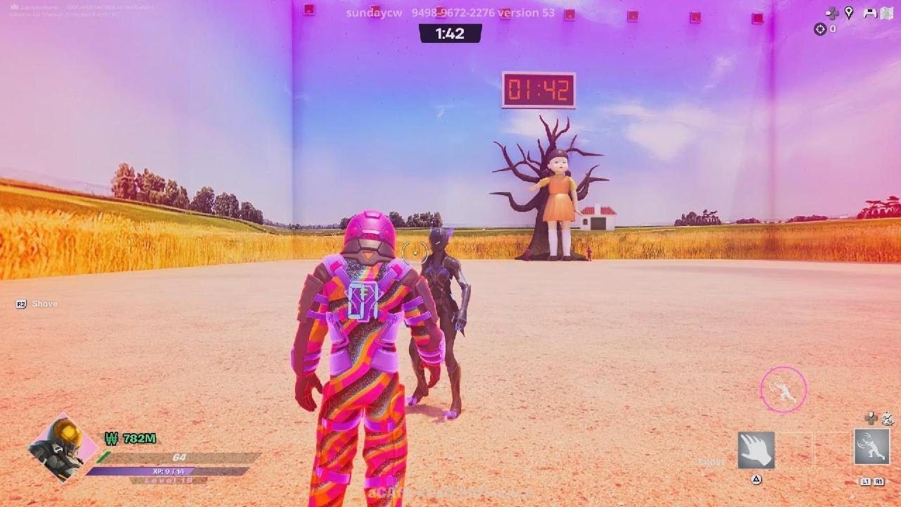 I played Fortnite squid game