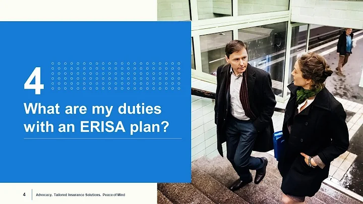 ERISA 101 Training Series: What does an ERISA plan...