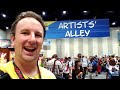 San Diego Comic Con 2018 Artists Alley and Small Booths LIVE