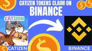 How to deposit catizen tokens to binance || catizen airdrop withdrawal || catizen on binance