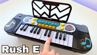 RUSH E theme on a piano from Wish