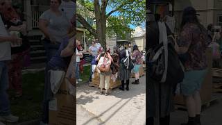Free stuff free-for-all: Burlington residents benefit from college student move out project