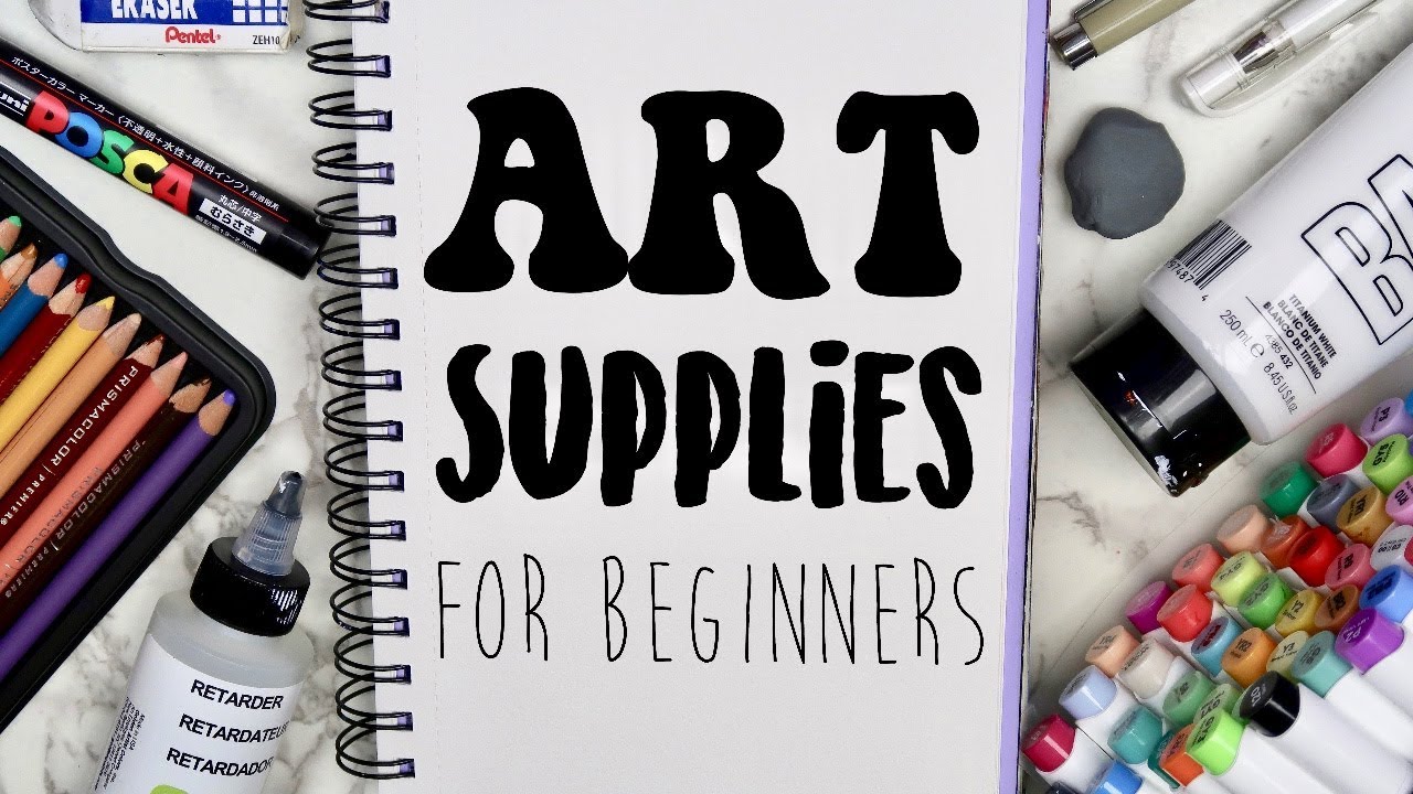 The BEST Art Supplies for Beginners! (2019) My favorite art