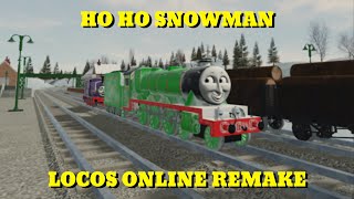Ho Ho Snowman Locos Online Remake