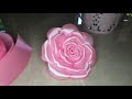 DIY || Tutorial membuat bunga mawar dari pita satin