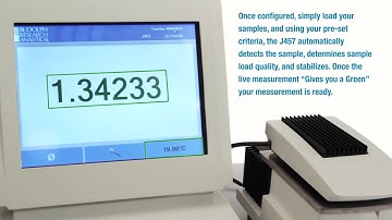 RUDOLPH  J457 load and go measurements HD Video English