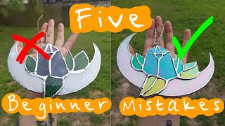 Common Beginner Mistakes & How to Fix Them :: Stained Glass Beginner Tutorial
