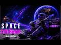 Futuristic Space Rock Guitar | Ambient Synthwave Music | Neon Galaxies