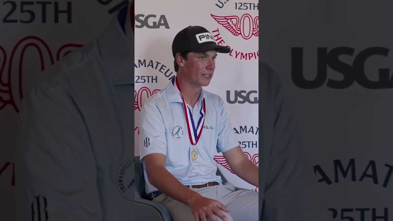 Behind the scenes with Mason Howell after winning the U.S. Amateur 🏆