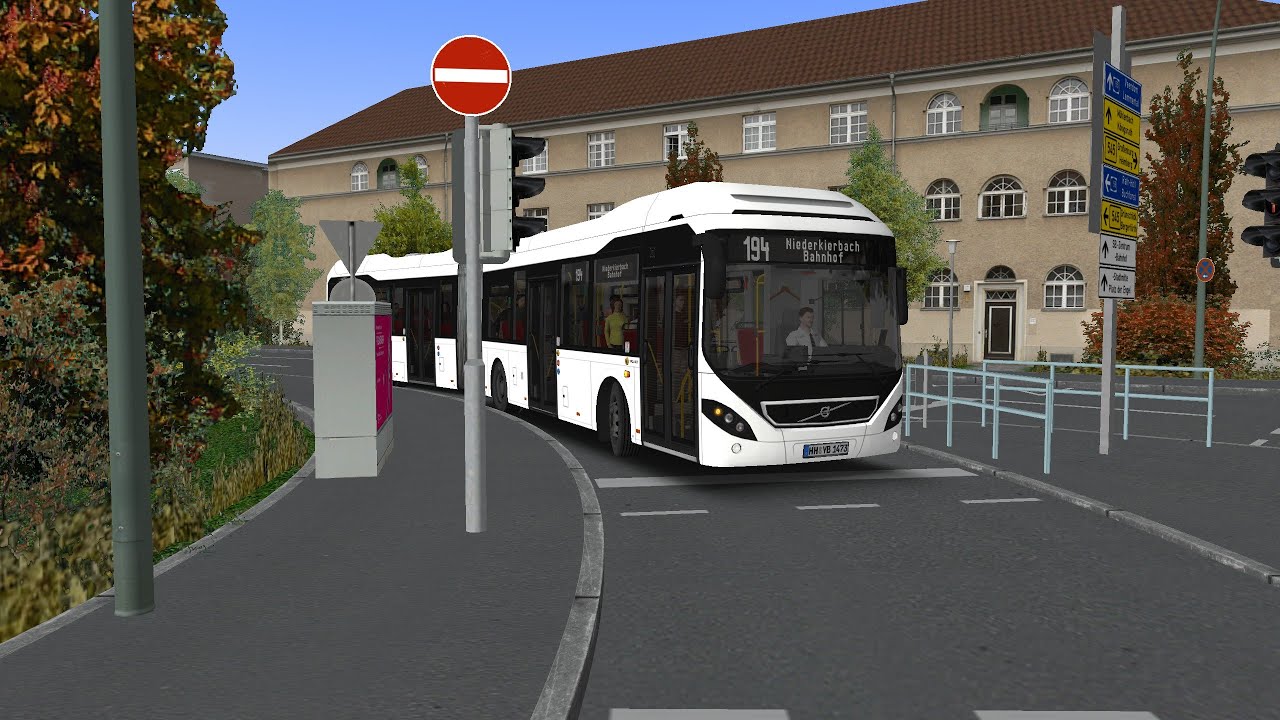 LetsPlay OMSI 2 #27 | Mit dem HH-Hafencity Volvo Sobol3D Modpack auf der 194 auf LN25