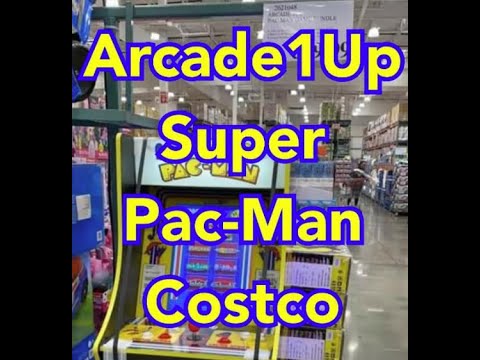 Confirmed New Arcade1Up Super Pac-Man Costco Pics Prices In Store Arcade 1up from rarecoolitems