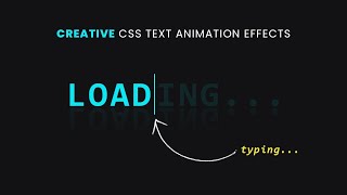 How To Create CSS Typewriter Animation Using HTML & CSS