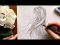 頭髮畫法五訣竅 |繪畫初學者 日常習作