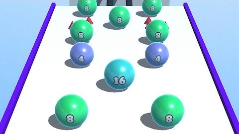 Ball Merge 2048 | MAX Levels Gameplay Walkthrough Android, ios Game - Level 41