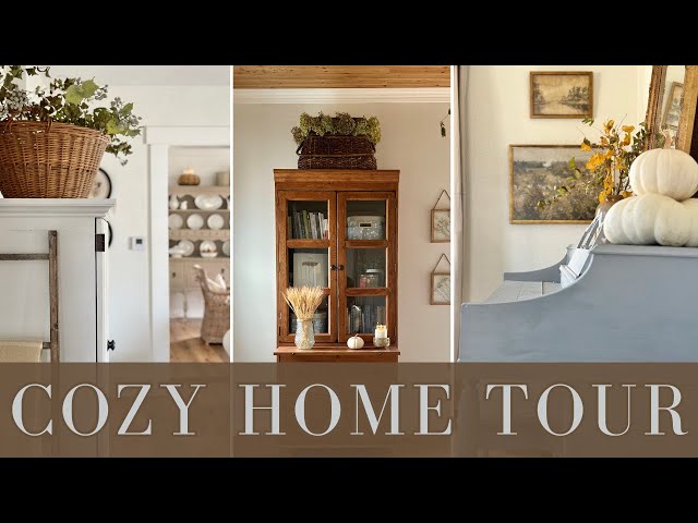 Cozy Home Tour 2024 | Simple Farmhouse Cottage Decor - YouTube