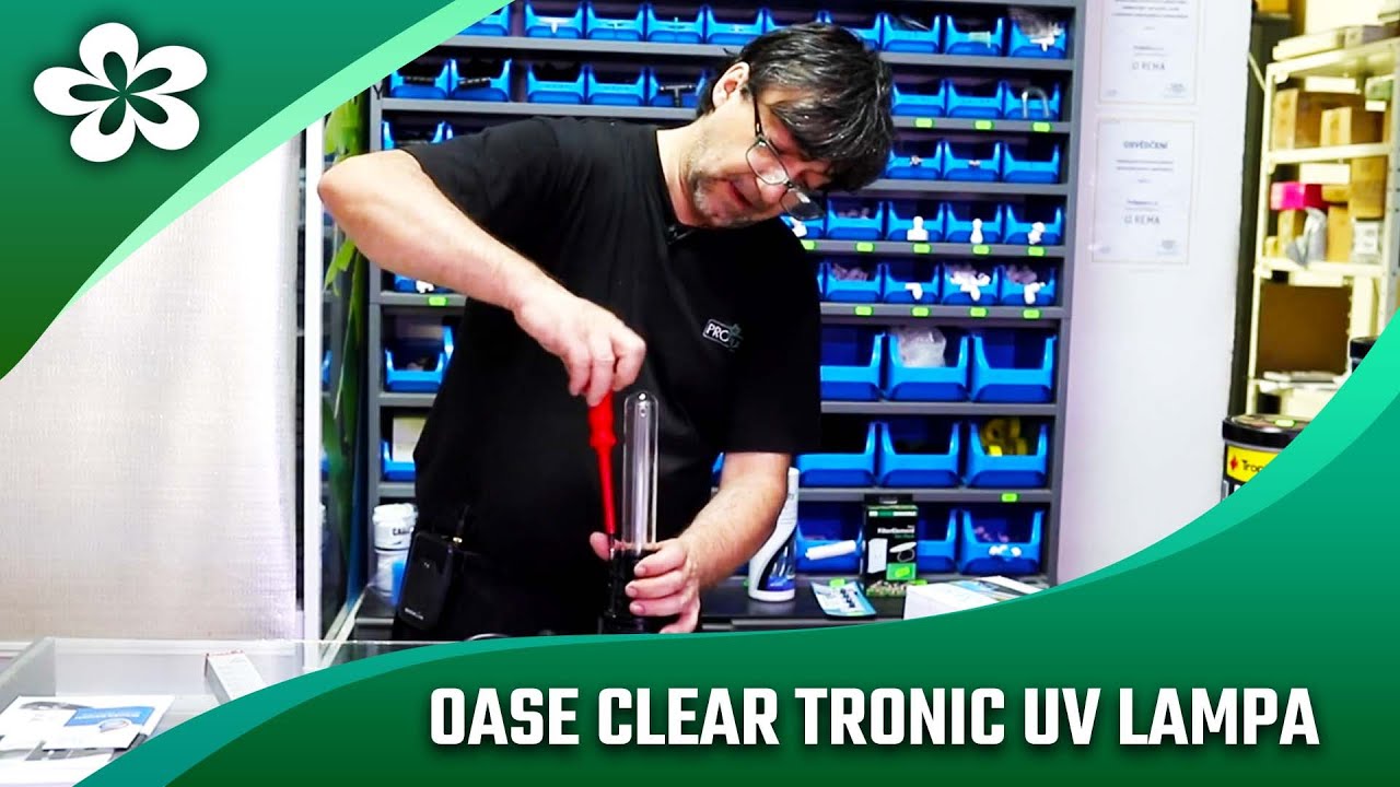 Oase ClearTronic UV lampa - jak ji používat ve sladké a mořské vodě?