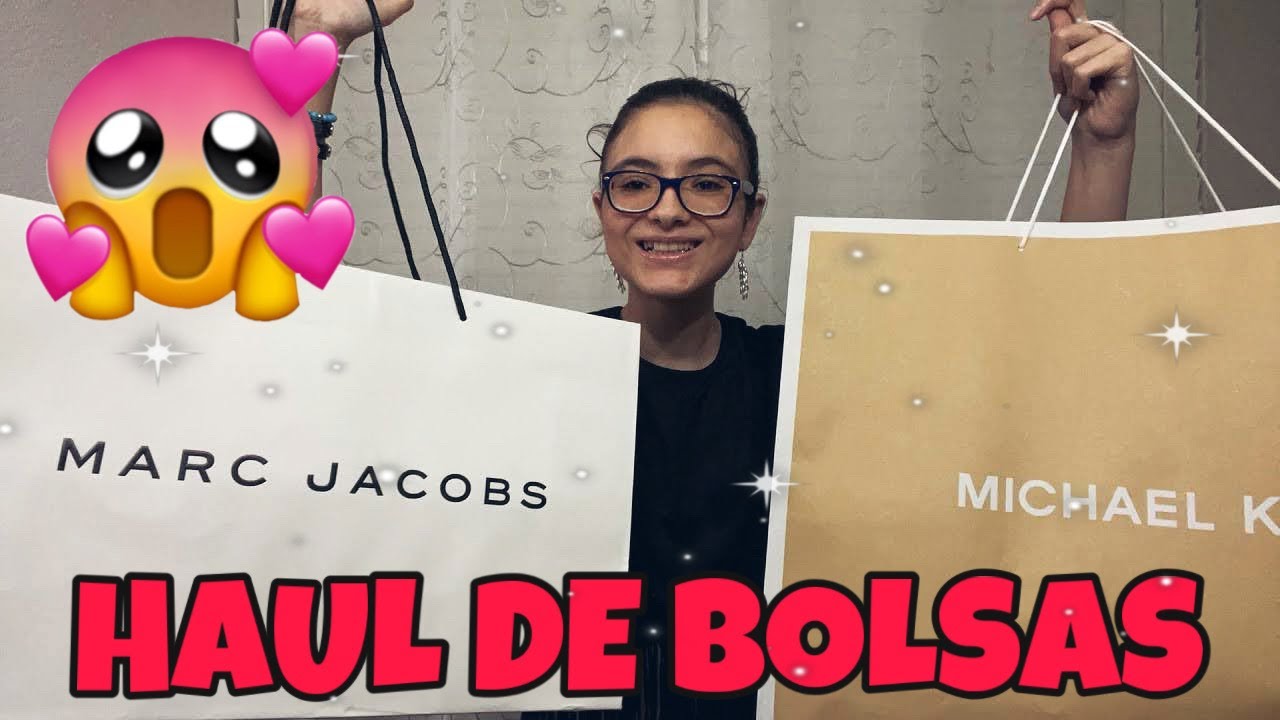 MICHAEL KORS Y MARC JACOBS BOLSAS EXCLUSIVAS!! 😱OMG😱 - YouTube