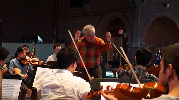 Cornell Chamber Orchestra with David Effron part 1