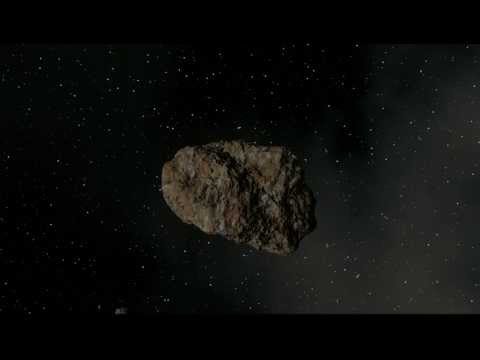 My Asteroid moving through field