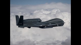 Us Air Force Drone Rq-4A Spotted Entering Ukraine After Taking Off From The Coast Of Sicily, Italy