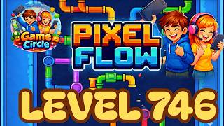 Pixel flow©  - Level 746 - solution - walkthrough