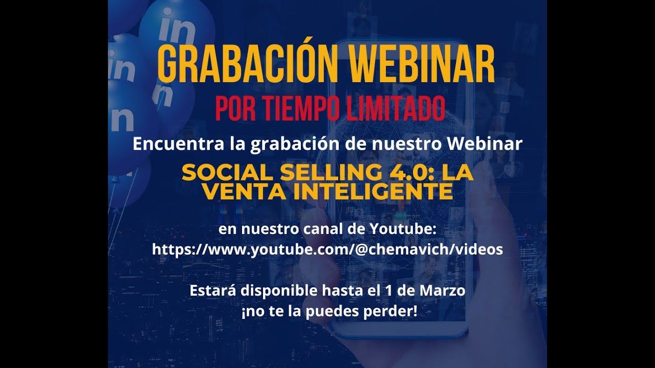 Webinar: Social Selling 4.0: La venta inteligente