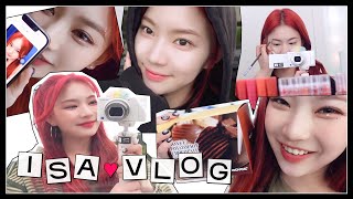 ISA`s Vlog #3|Who knows how to shoot a Vlog~?🙋 (Uni Festival/Airport Lounge/Favorite Snacks/AirPods)