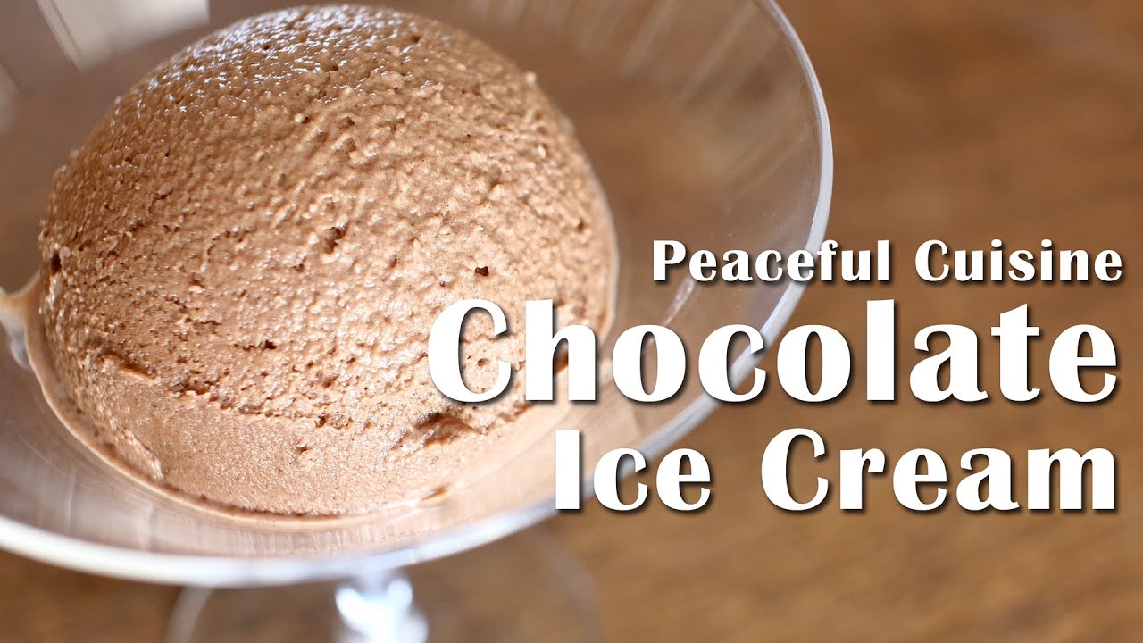 Chocolate Ice Cream without an Ice-cream Maker (vegan