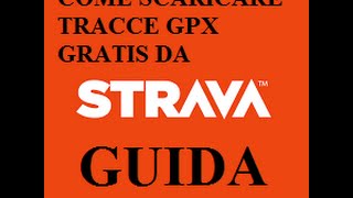 traccia gps da strava