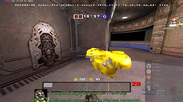 Quake 3 CPMA CTF - 4v4 pickup part 10 - Powerful games