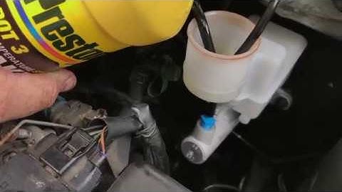 Easy How To Bleed Brake Master Cylinder On The Car No bench bleeding..
